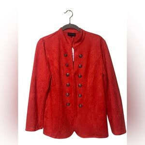 NWT Women’s Weavz light jacket. Size M. Color - Orange/Red